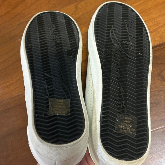 Vintage Havana Star Sneakers White Black Gold Fashion Casual Shoes Women's - Picture 5 of 10